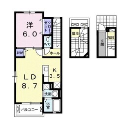 サン・ロイヤルガーデンⅢの物件間取画像